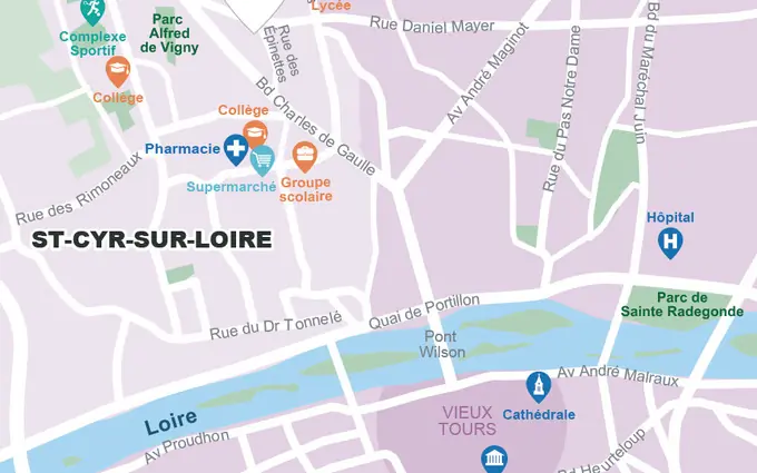 Programme immobilier neuf La Saint-Cyrienne à Saint-Cyr-sur-Loire