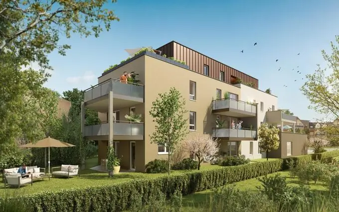 Programme immobilier neuf Les Promenades de la Bruche à Eckbolsheim (67201)
