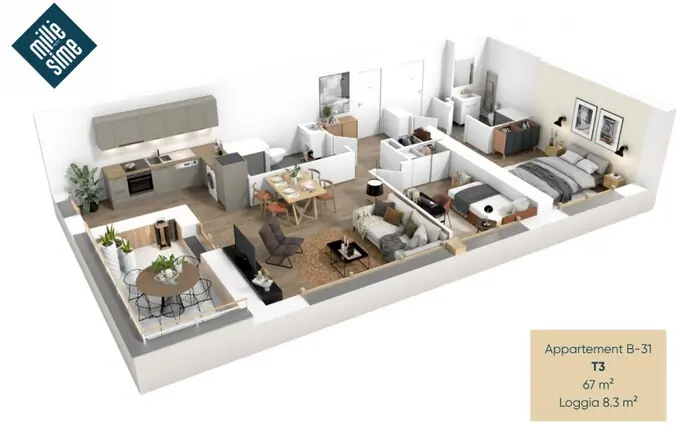 Programme immobilier neuf Millesime - à Metz