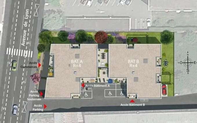 Programme immobilier neuf Les balcons d'annie à Bourg-en-Bresse