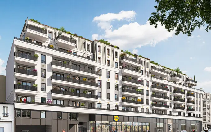 Programme immobilier neuf Les Balcons de Zola à Bezons