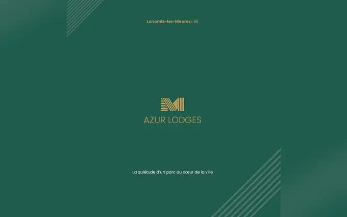 Programme immobilier neuf Azur lodges à La Londe-les-Maures