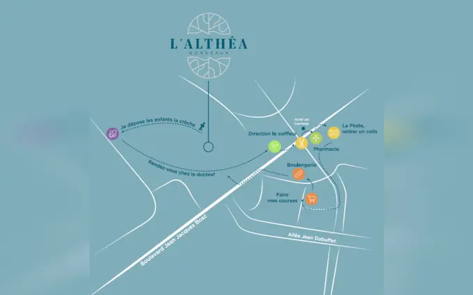 Programme immobilier neuf L'althéa à Bordeaux