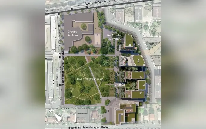 Programme immobilier neuf Les arcades de l'althéa à Bordeaux