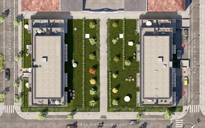 Programme immobilier neuf Le Jardin des Officiers à Vernon