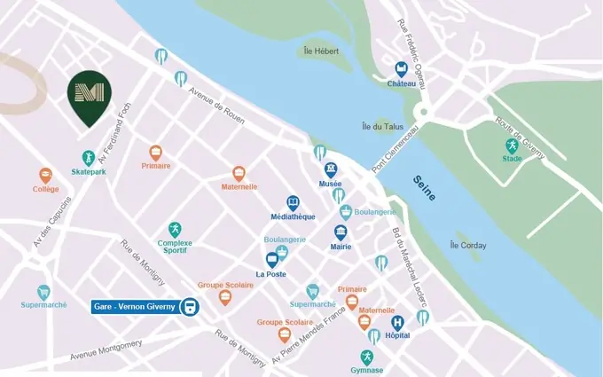 Programme immobilier neuf Le jardin des officiers à Vernon