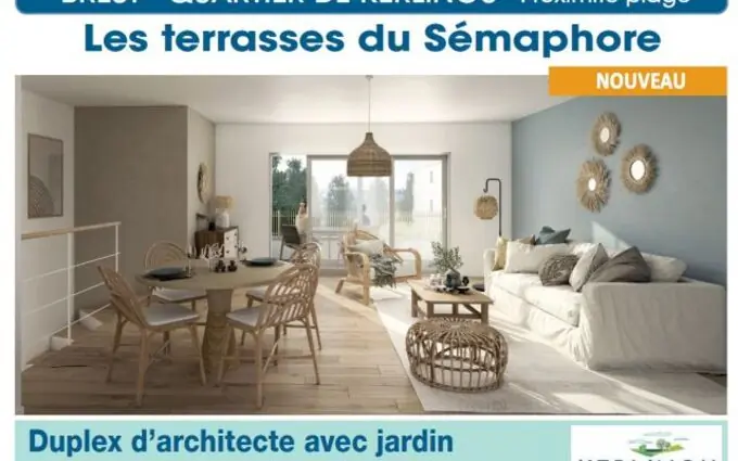 Programme immobilier neuf Les terrasses du sémaphore à Brest