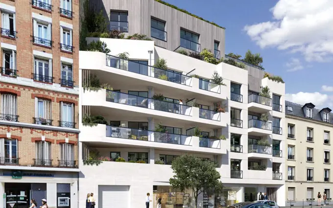 Programme immobilier neuf Les Terrasses Voltaire à Asnières-sur-Seine