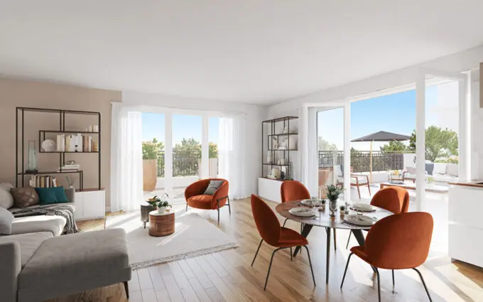 Programme immobilier neuf L'Angle des Arts à Bezons