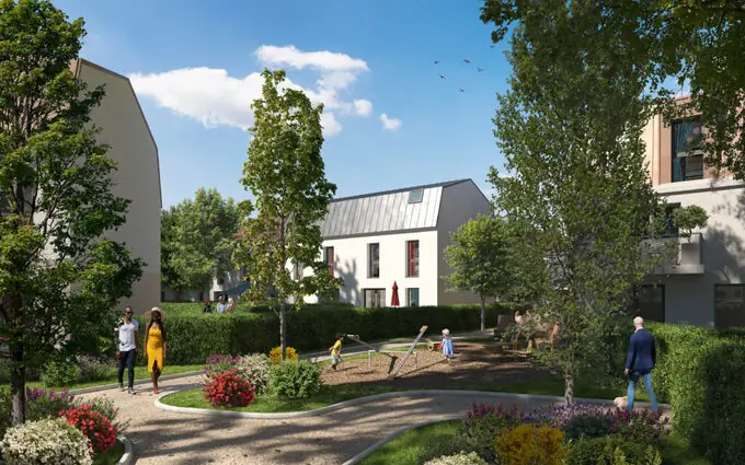 Programme immobilier neuf Le Domaine du Bois de la Garenne à Évry-Courcouronnes