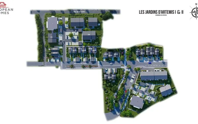 Programme immobilier neuf Les Jardins d'Artemis II à Cherbourg-en-Cotentin