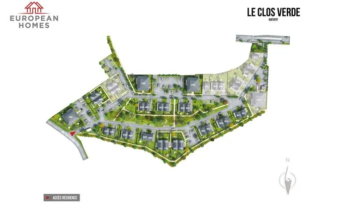 Programme immobilier neuf Le Clos Verde à Quévert