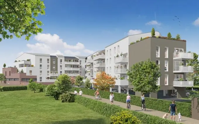 Programme immobilier neuf Les jardins des mauges à Cholet