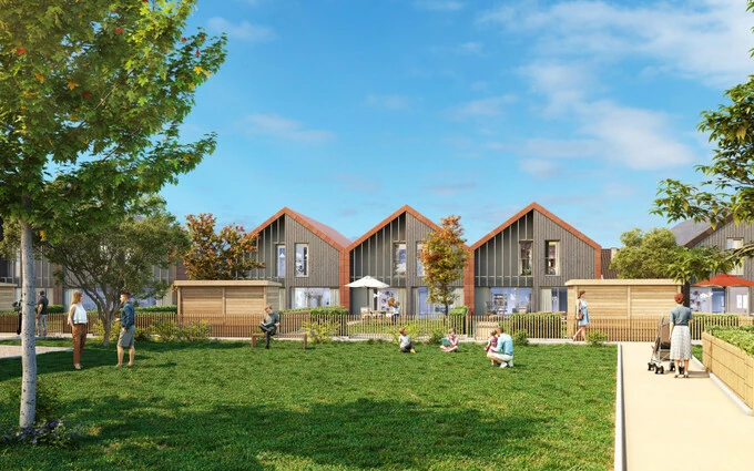 Programme immobilier neuf Notre-Dame-d'Oé au coeur du nouvel ecoquartier de La Borde à Notre-Dame-d'Oé (37390)