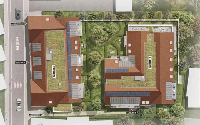 Programme immobilier neuf Villa du lion à Hœnheim