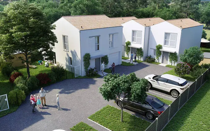 Programme immobilier neuf Villenave d'Ornon au coeur d'un quartier pavillonnaire à Villenave-d'Ornon (33140)
