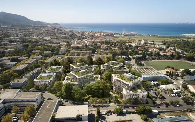 Programme immobilier neuf Parking sous sols - t1 à Marseille 8ème