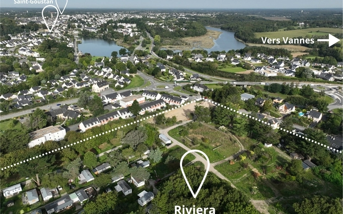 Programme immobilier neuf Riviera - maison à Pluneret