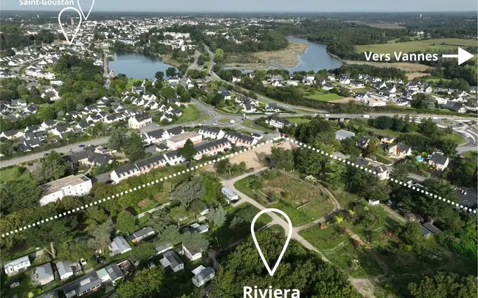 Programme immobilier neuf Riviera - maison à Pluneret
