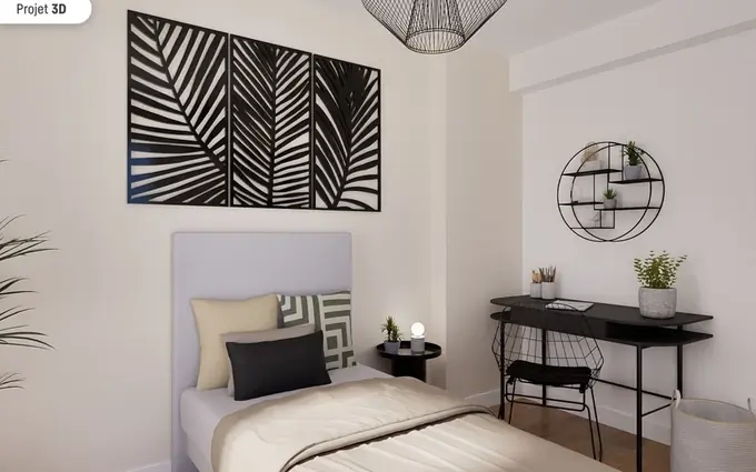 Programme immobilier neuf Appartement terrasse/liberte - t1 à La Riche