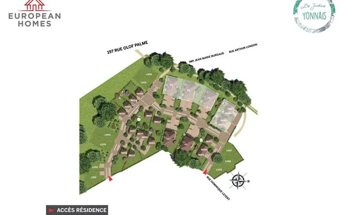 Programme immobilier neuf Les Jardins Yonnais à La Roche-sur-Yon