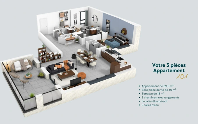 Programme immobilier neuf Le Carrare à Grenoble