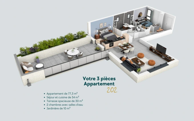Programme immobilier neuf Le Carrare à Grenoble