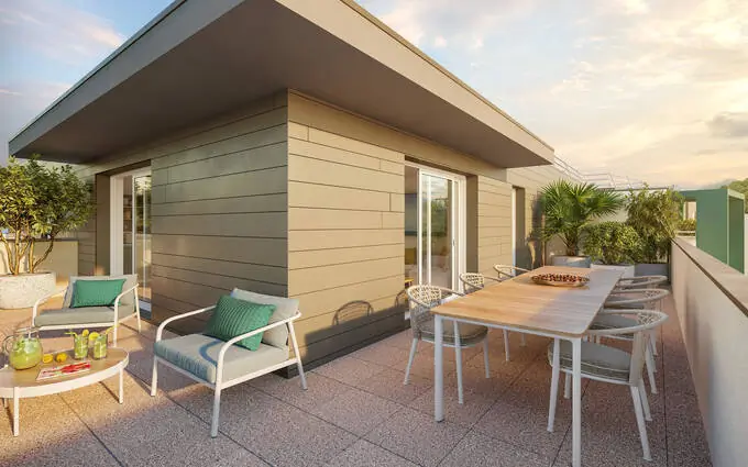 Programme immobilier neuf Saint-martin-d'hères au calme du coeur de bourg à Saint-Martin-d'Hères