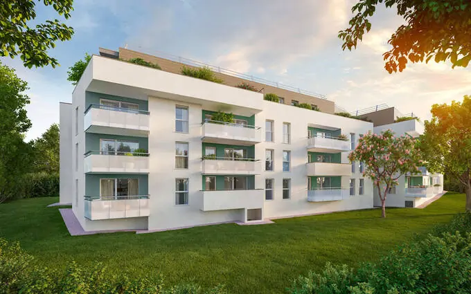 Programme immobilier neuf Saint-martin-d'hères au calme du coeur de bourg à Saint-Martin-d'Hères