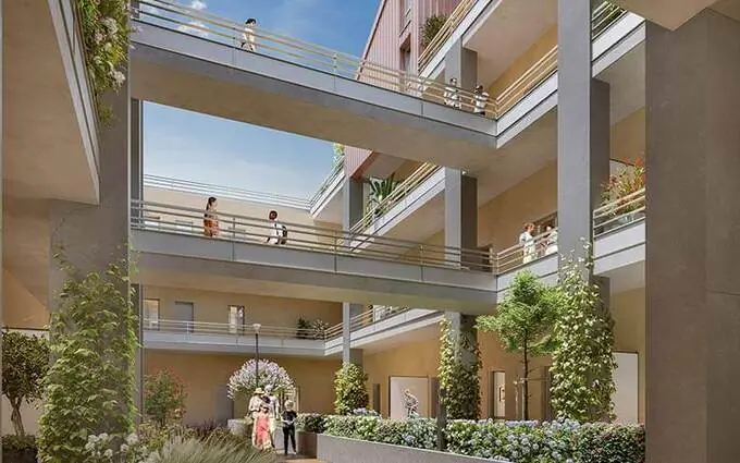 Programme immobilier neuf Printemps sur cour à Metz