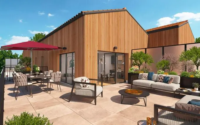 Programme immobilier neuf Bouaye en coeur de ville et proche gare TER à Bouaye