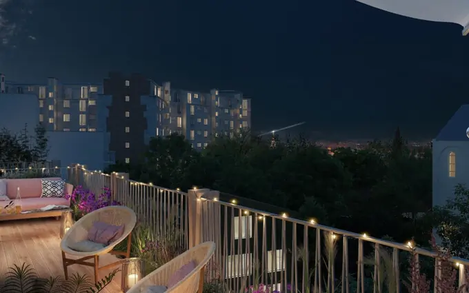 Programme immobilier neuf Gambetta garden à Paris 20ème