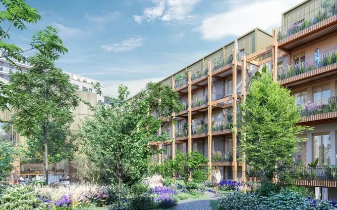 Programme immobilier neuf Gambetta garden à Paris 20ème
