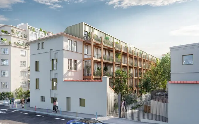 Programme immobilier neuf Gambetta garden à Paris 20ème