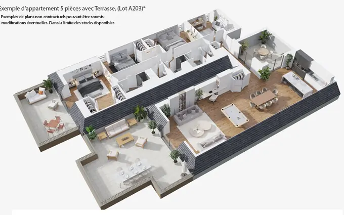 Programme immobilier neuf Les jardins de musset à Fondettes