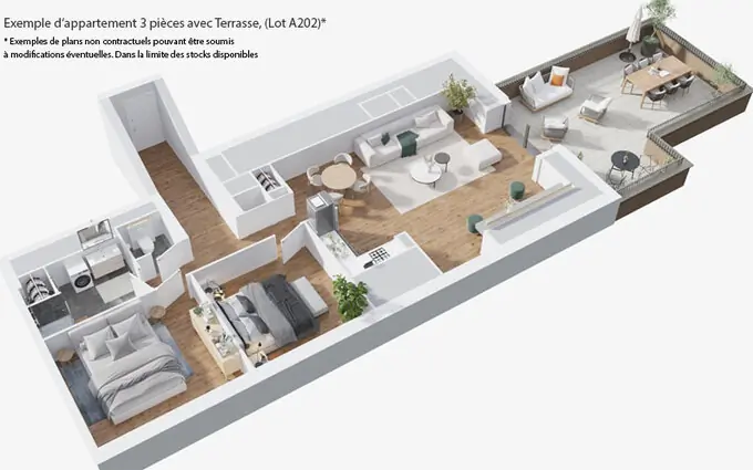Programme immobilier neuf Les jardins de musset à Fondettes