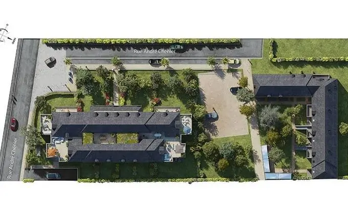 Programme immobilier neuf Les jardins de musset à Fondettes