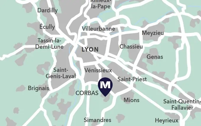 Programme immobilier neuf Le matisse à Corbas