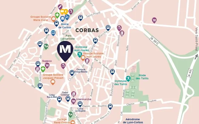 Programme immobilier neuf Le Matisse à Corbas