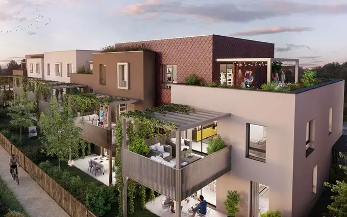 Programme immobilier neuf Mittelhausbergen coeur de village proche commerces à Mittelhausbergen