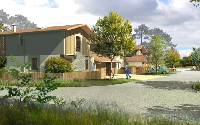 Programme immobilier neuf Les cottages des glycines à Moliets-et-Maa (40660)