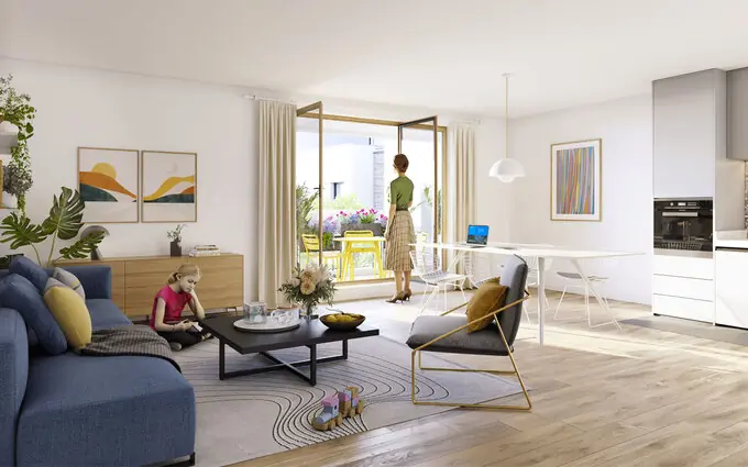 Programme immobilier neuf Montigny-le-bretonneux 7 min de la gare de st quentin à Montigny-le-Bretonneux (78180)