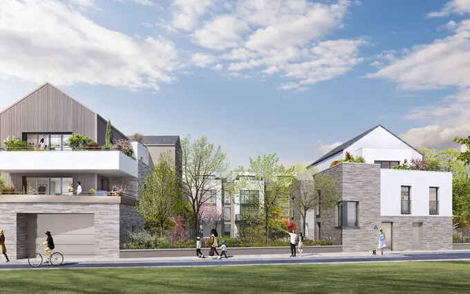 Programme immobilier neuf Montigny-le-Bretonneux 7 min de la gare de St Quentin à Montigny-le-Bretonneux