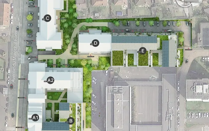 Programme immobilier neuf Square foch à Meaux