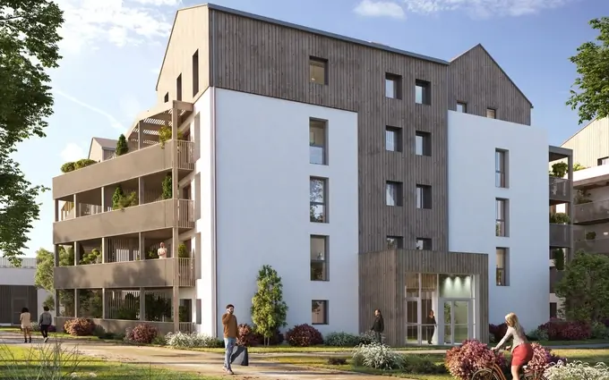 Programme immobilier neuf Les jardins du luxembourg à Tours