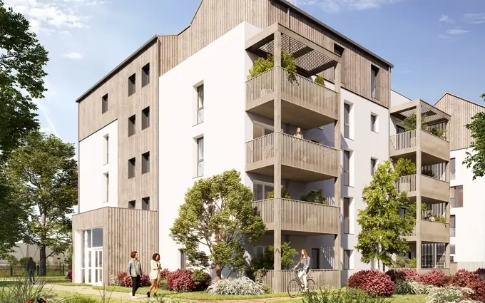 Programme immobilier neuf Les jardins du luxembourg à Tours