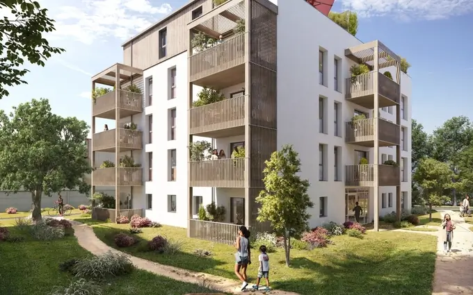 Programme immobilier neuf Les jardins du luxembourg à Tours