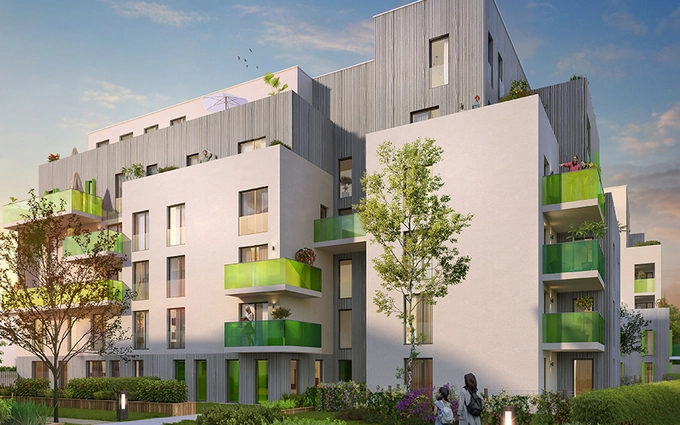 Programme immobilier neuf Green Light à Villeurbanne (69100)