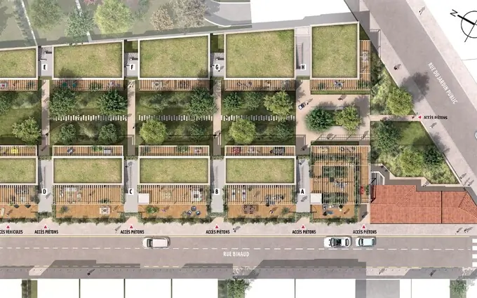 Programme immobilier neuf L'ecrin des chartrons à Bordeaux