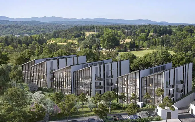 Programme immobilier neuf Aix en Provence quartier résidentiel Jas-de-Bouffan à Aix-en-Provence
